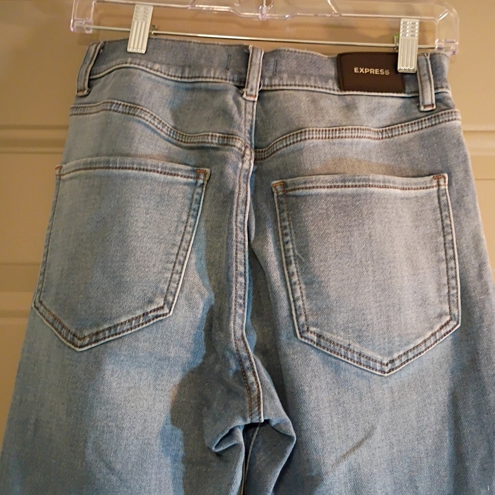 Express Classic Blue Women's Jeans Suze 4Regular - Picture 4 of 16